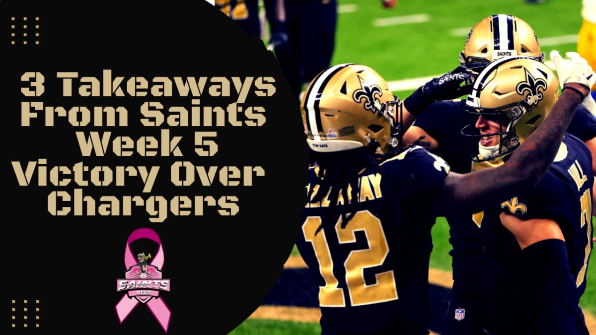 Saints offense shines in win over Chargers