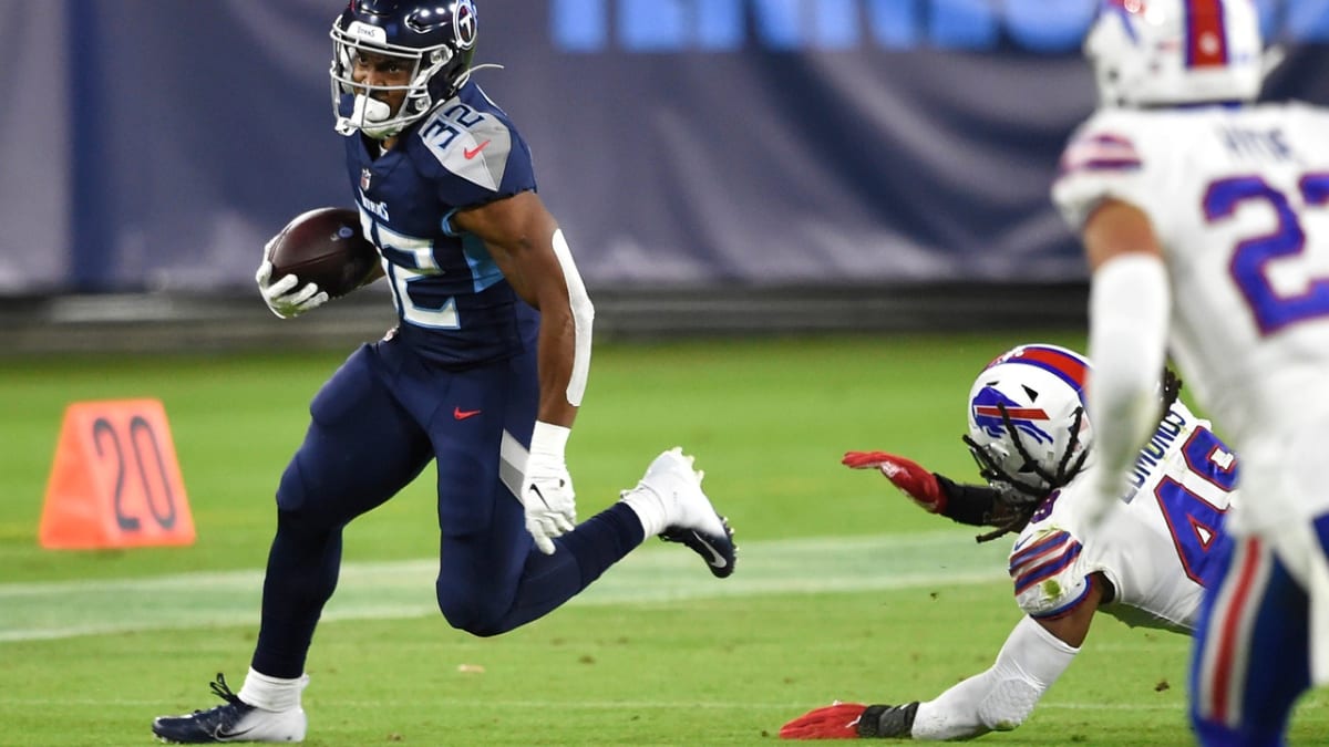 Tennessee Titans release running back Darrynton Evans