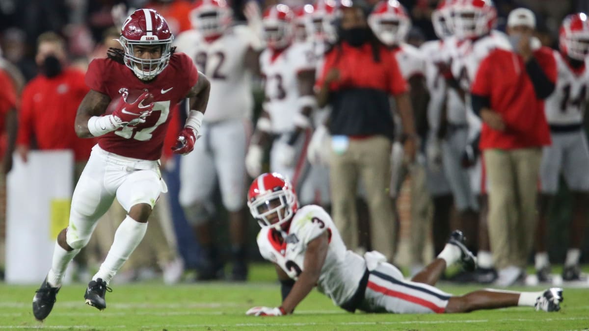 WATCH: Alabama's Mac Jones hits Jaylen Waddle for 90-yard TD