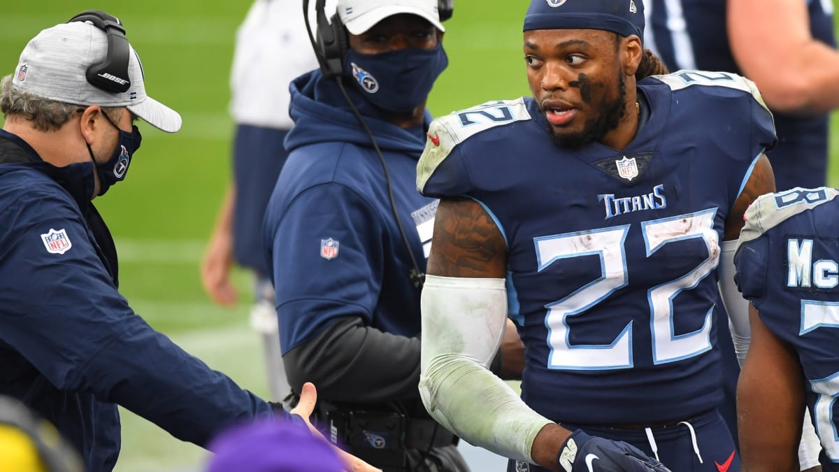 Tennessee Titans: Derrick Henry Runs 'With Purpose' in Victory Over Las  Vegas Raiders - Sports Illustrated Tennessee Titans News, Analysis and More