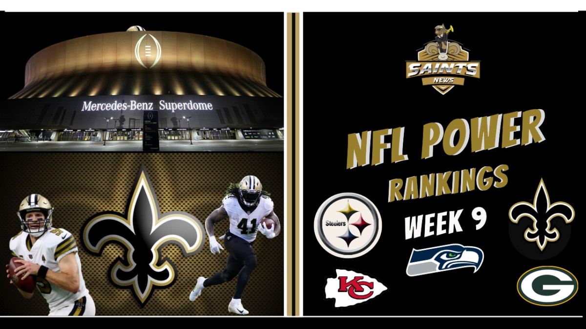 NFL Top 5 Power Rankings  Week 9 - Sports Illustrated New Orleans Saints  News, Analysis and More