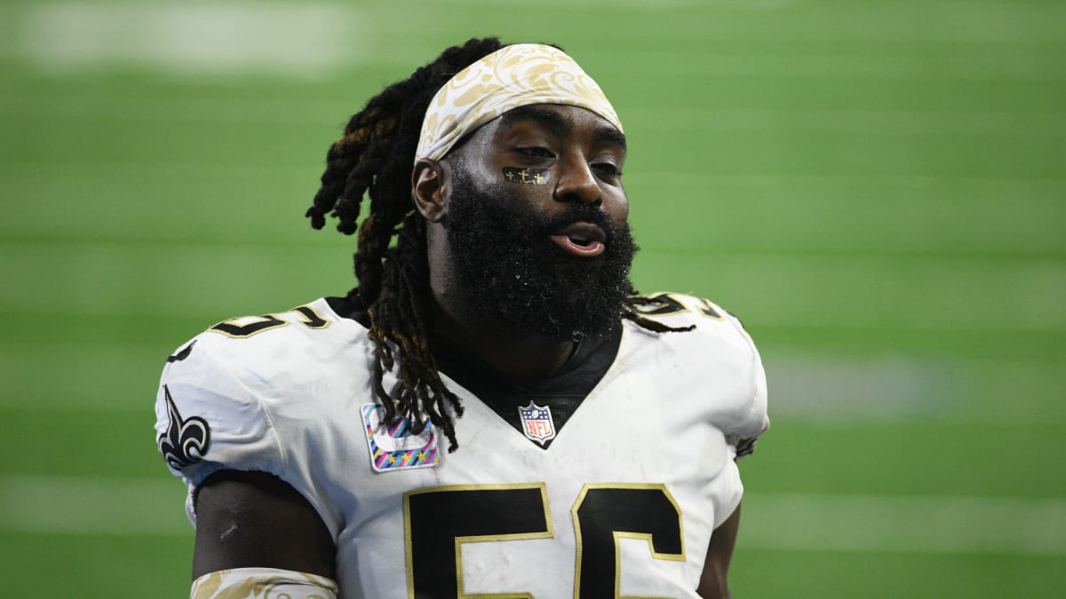 Saints' Demario Davis Fined For 'Man Of God' Headband