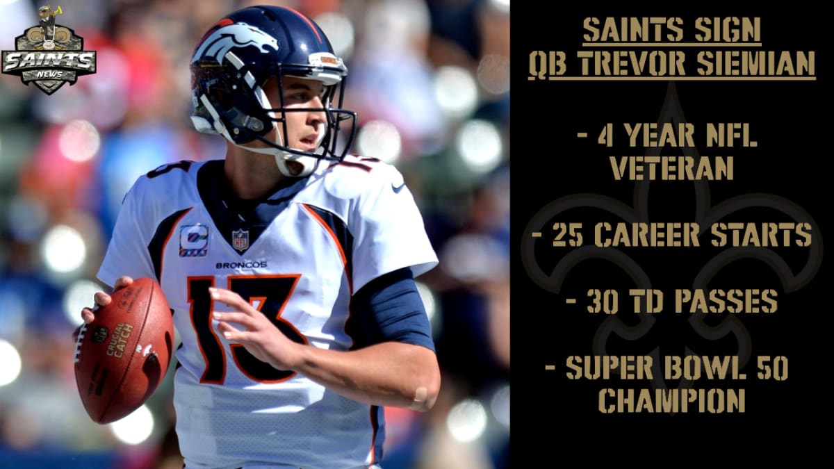 NFL Week 4: Jets to sign veteran QB Trevor Siemian ahead of tilt with  Chiefs - A to Z Sports