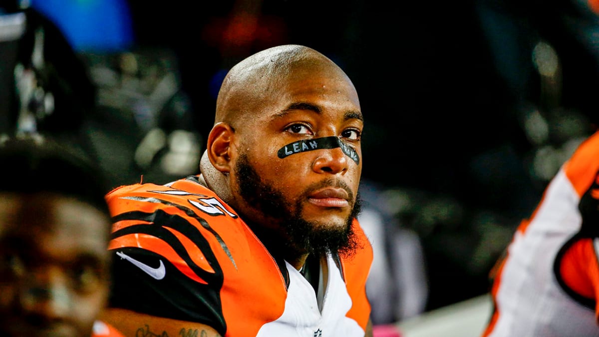 Youth football team gets Devon Still jerseys 