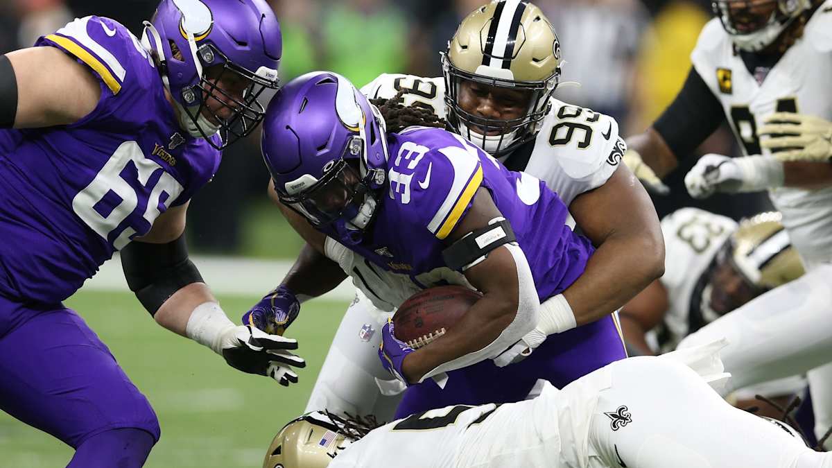 Saints defense comes up with two big plays to help get past nemesis Vikings, Saints