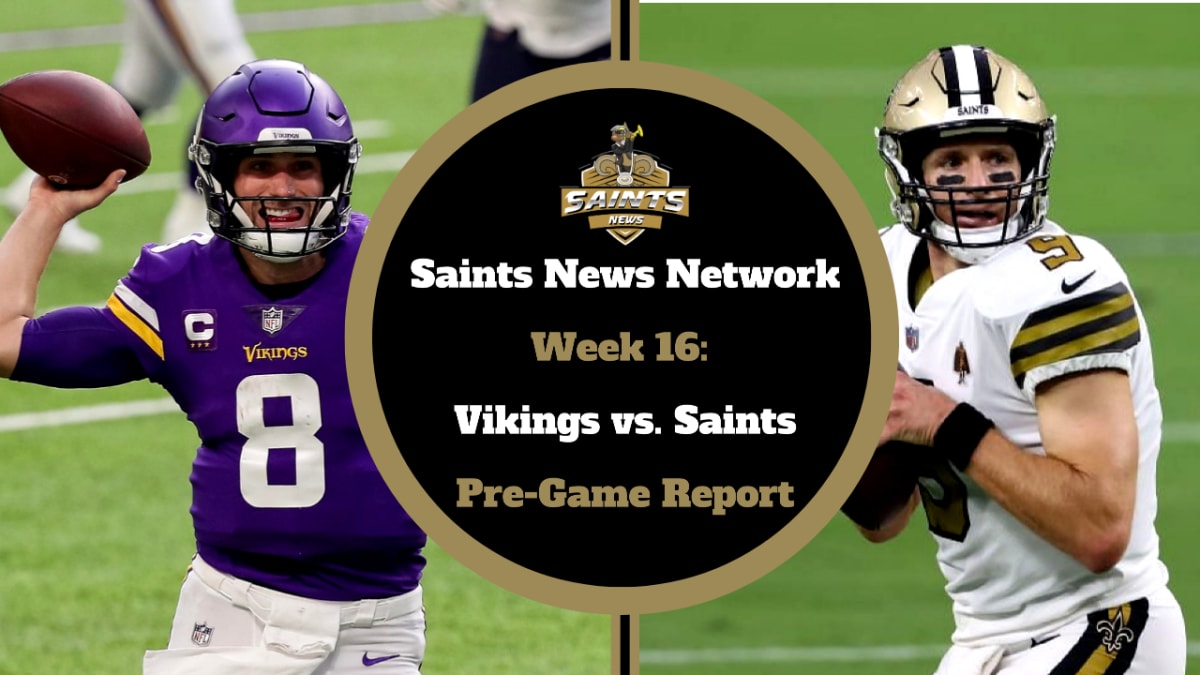 Minnesota Vikings New Orleans Saints 1/5/20 NFL GameDay Wildcard Program  Brees