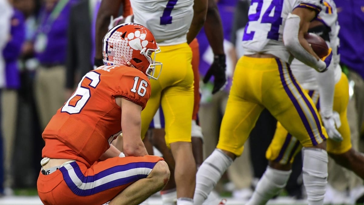 Clemson vs. LSU: Trevor Lawrence has sub-par performance in title game