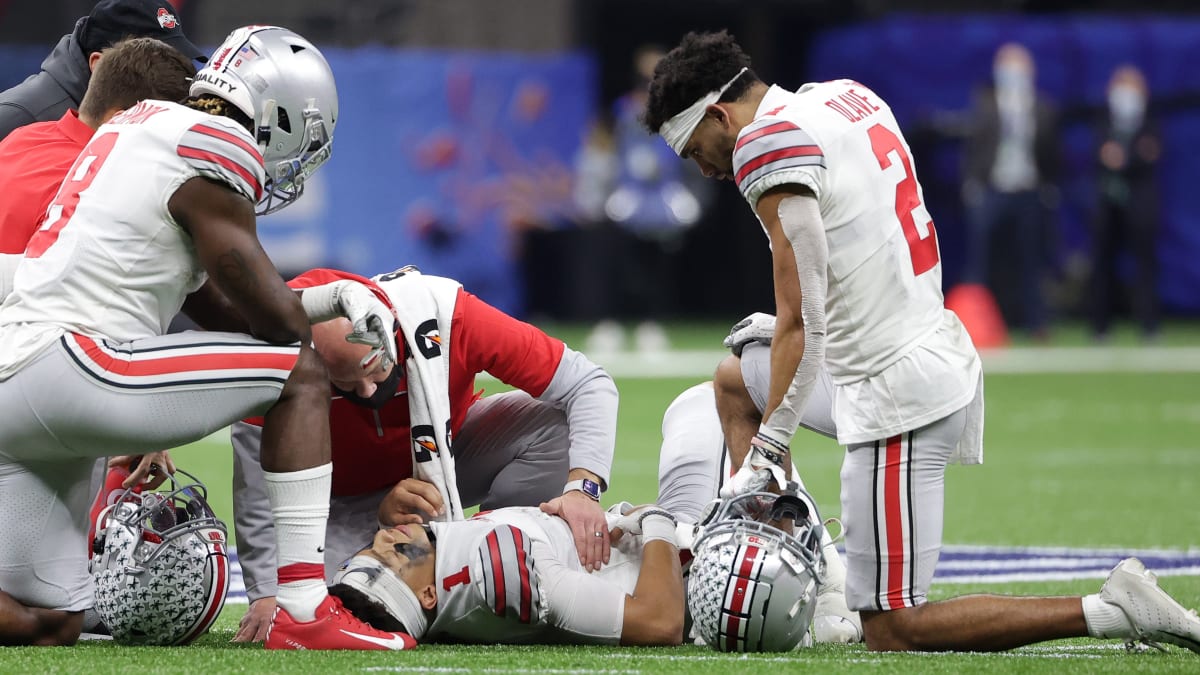 Clemson bruised Justin Fields' body, but Ohio State's QB broke the