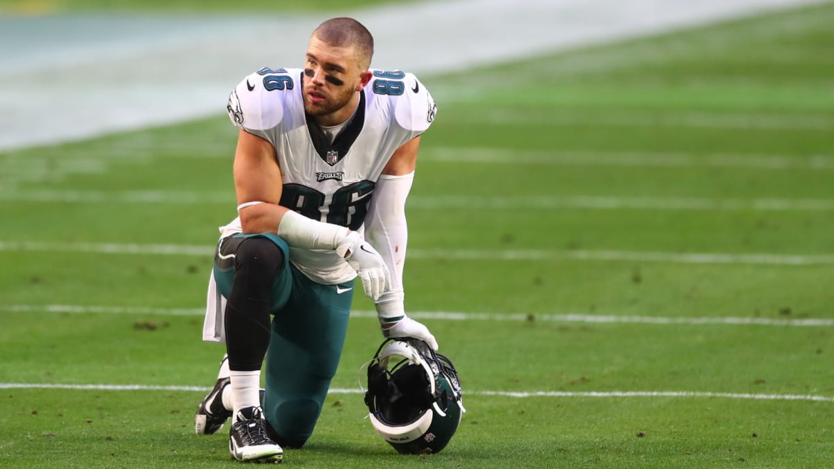 Zach Ertz to miss 'four to six weeks' for Philadelphia Eagles with high  ankle sprain, NFL News