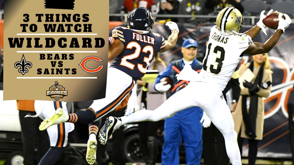 Bears vs. Saints: 3 Things to Watch in the 2021 NFC Wild Card Game - Sports  Illustrated New Orleans Saints News, Analysis and More