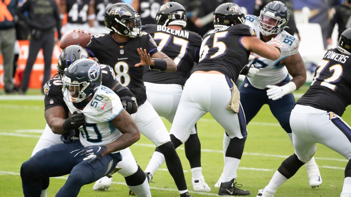 Lamar Jackson winless no more, leads Ravens to 20-13 win over Titans –  Macomb Daily