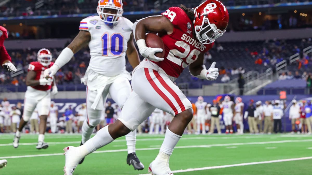 NFL Draft Day: Oklahoma Sooners Rhamondre Stevenson fitter, faster and  still adjusting - Sports Illustrated Oklahoma Sooners News, Analysis and  More