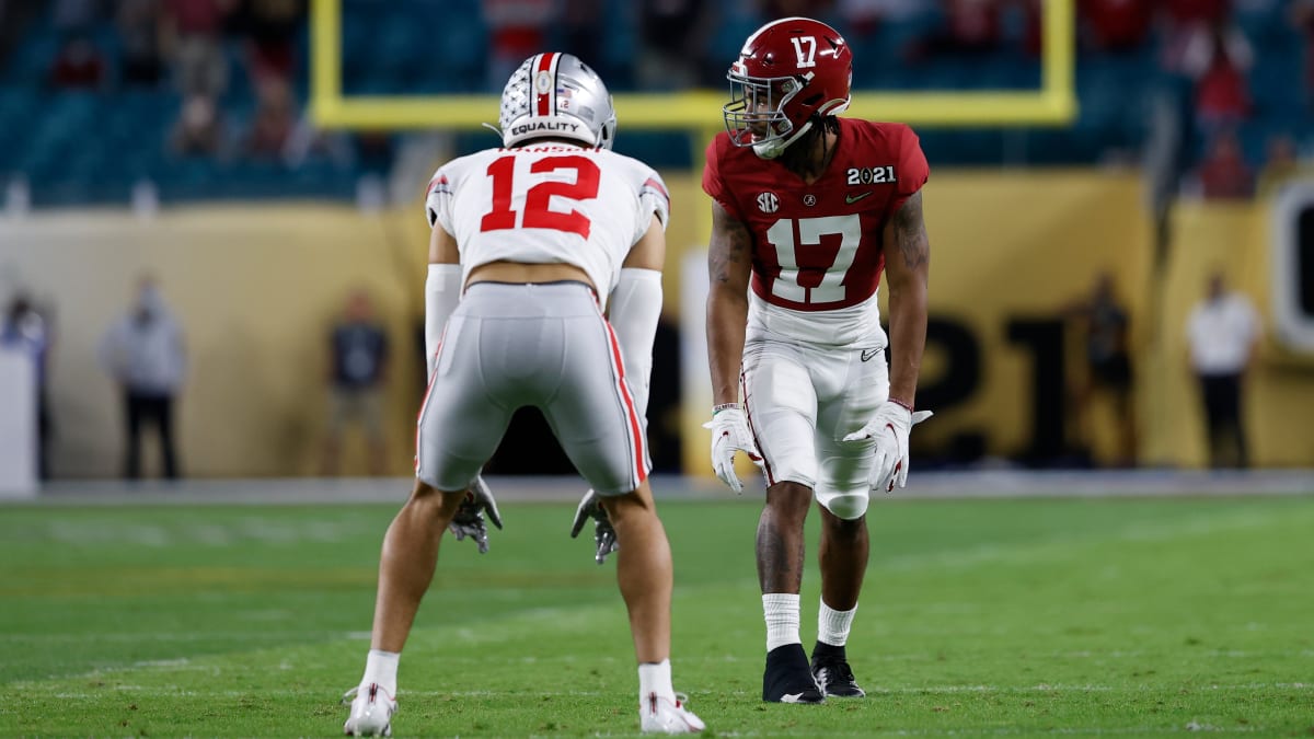 Will Alabama's Jaylen Waddle play against Ohio State? Heisman winner  DeVonta Smith: 'He looks good to me' 