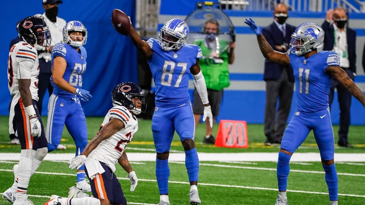 Lions grades: Rookie receiver, defensive backs shine – The Morning Sun