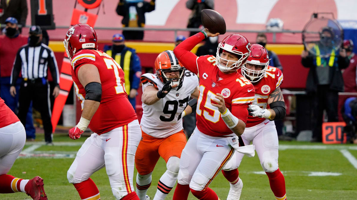 Patrick Mahomes Kansas City Chiefs AFC Championship Game 2021