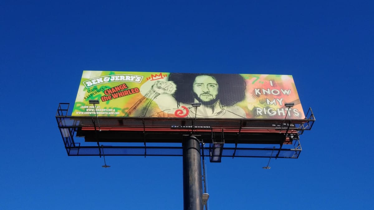 Colin Kaepernick-Inspired Vegan Ads Arrive in NYC Subway Stations