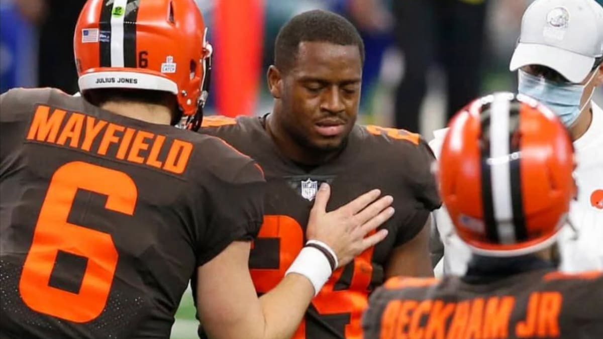 Nick Chubb Had A Simple Super Bowl Message