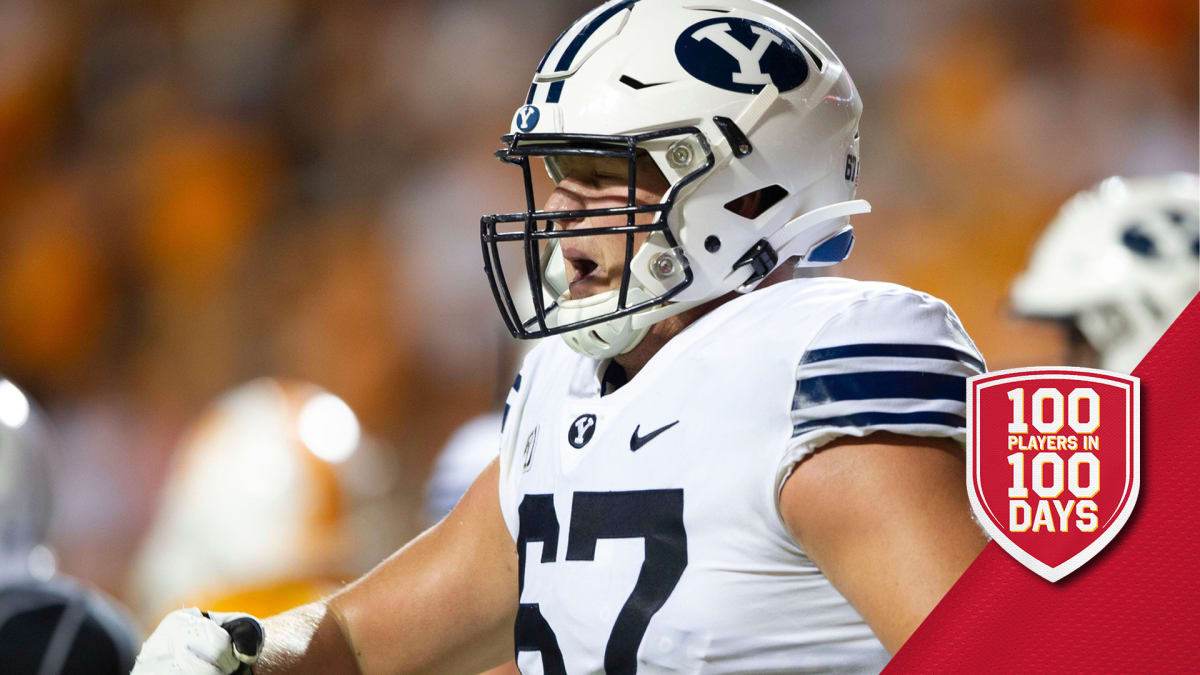 Brady Christensen talks about his play so far at right tackle