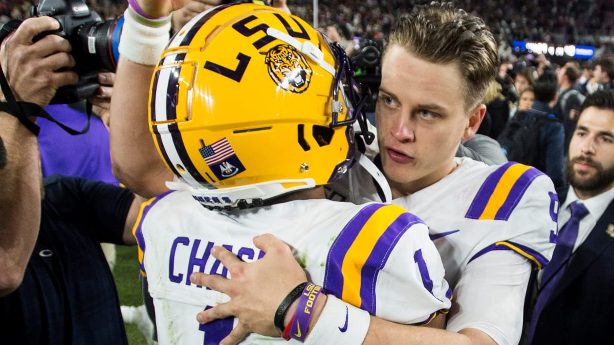 Joe Burrow, Ja'Marr Chase Drawing 2019 LSU Flashbacks - Sports Illustrated  LSU Tigers News, Analysis and More.