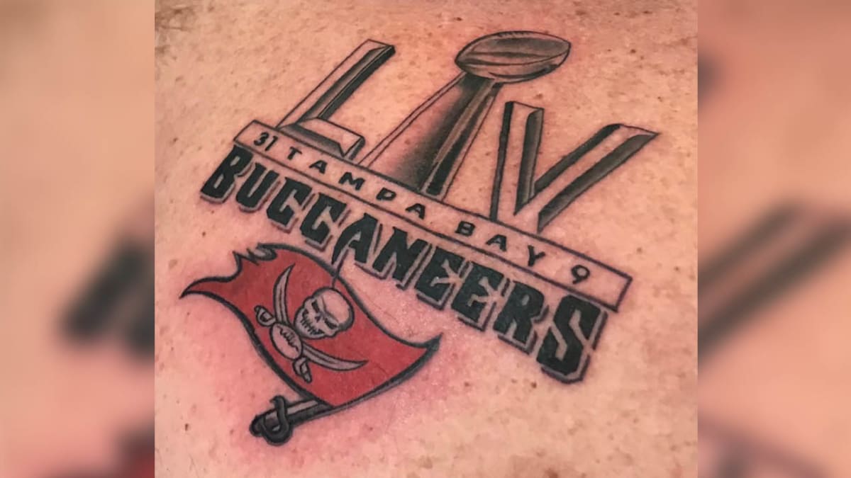 Bucs fans head to local tattoo artist to commemorate Super Bowl 55 win