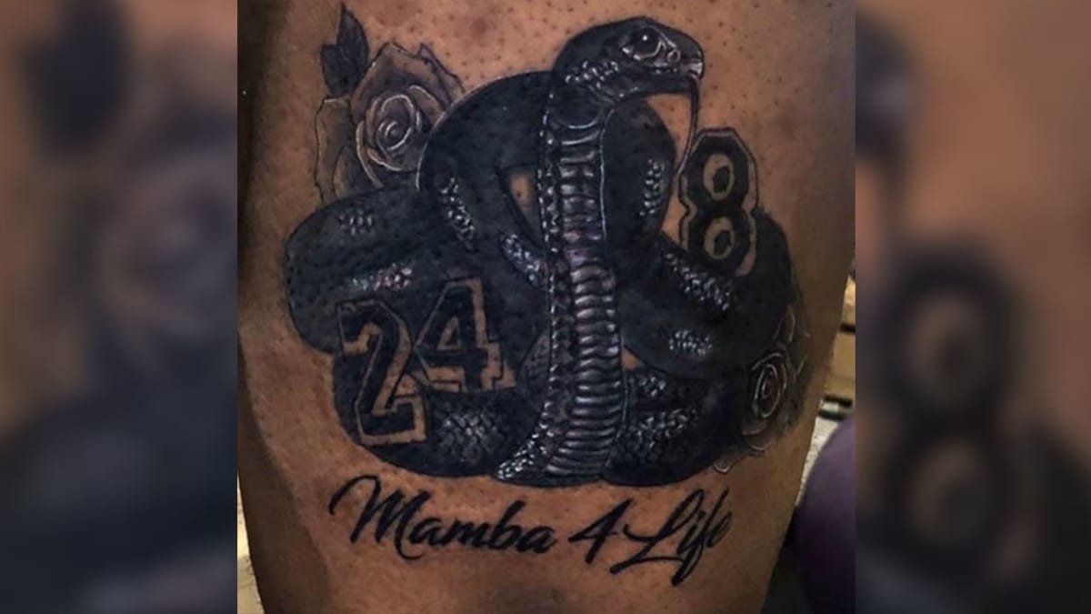 NBA Buzz - Anthony Davis' new Kobe Bryant tattoo! #RIPKobe