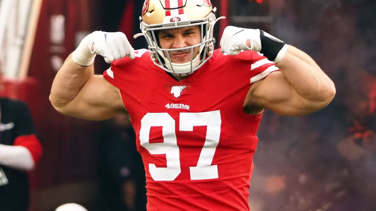 San Francisco 49ers on X: Defensive Rookie of the Year ✓ Defensive Player  of the Year ✓ Madden #99Club next 🤷‍♂️  / X