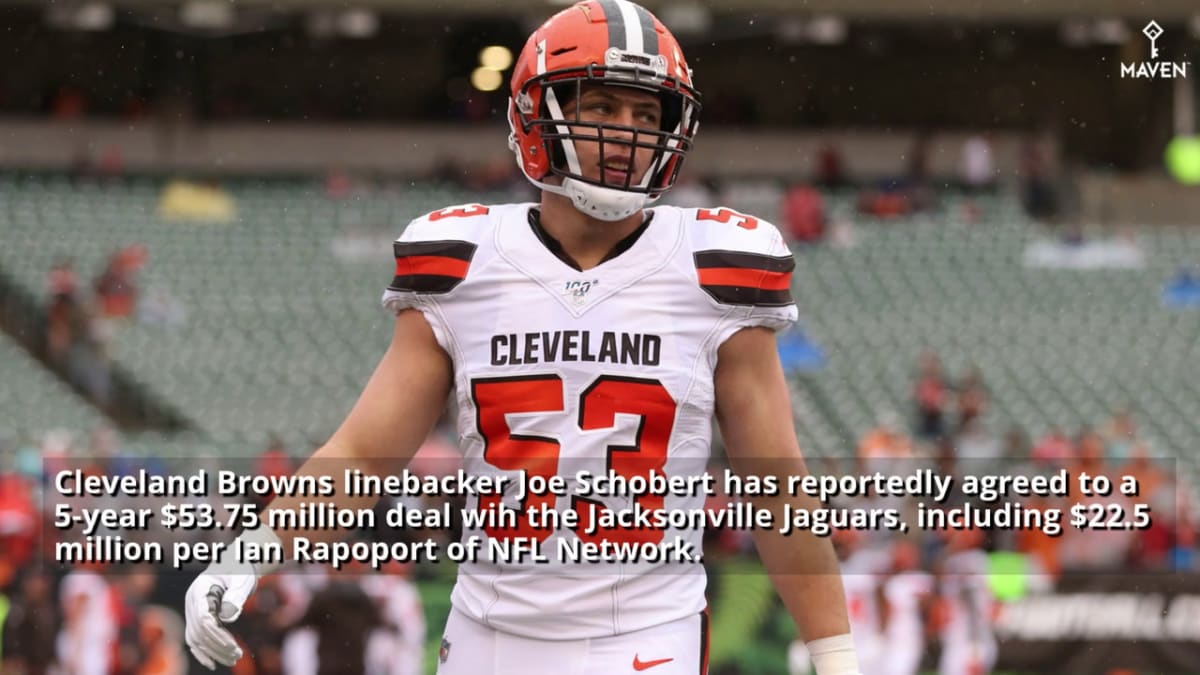 Cleveland Browns Joe Schobert Agrees to 5-Year Deal, Headed To Jacksonville  Jaguars - Sports Illustrated Cleveland Browns News, Analysis and More