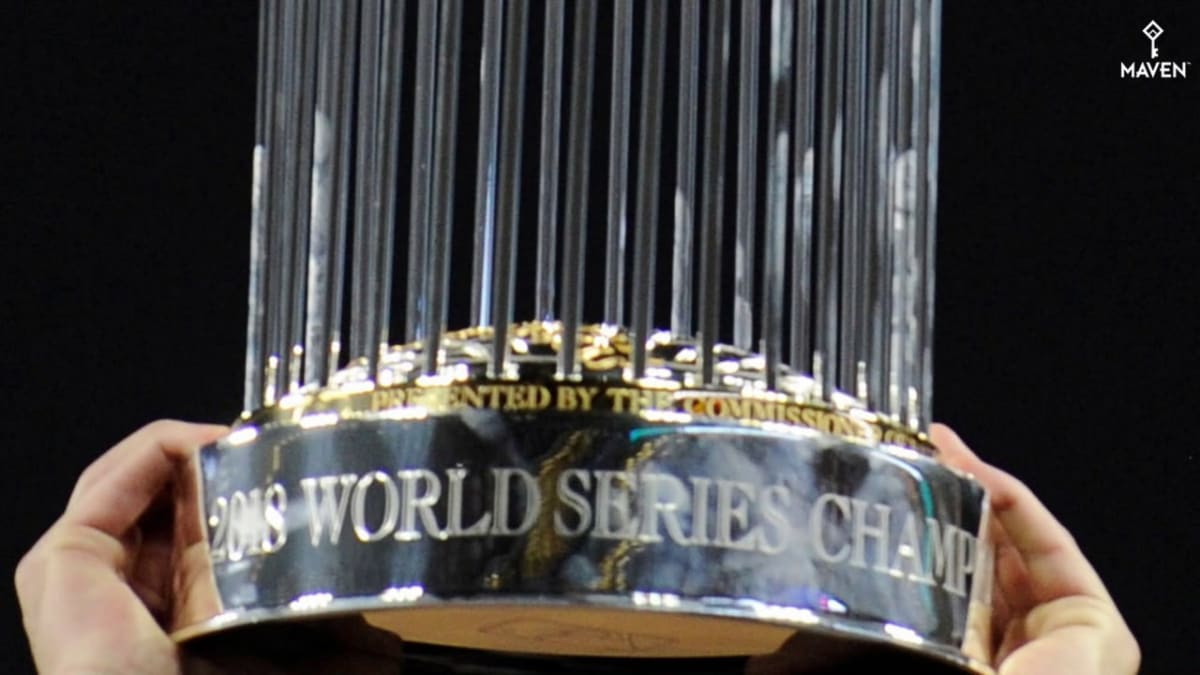 World Series trophy profile