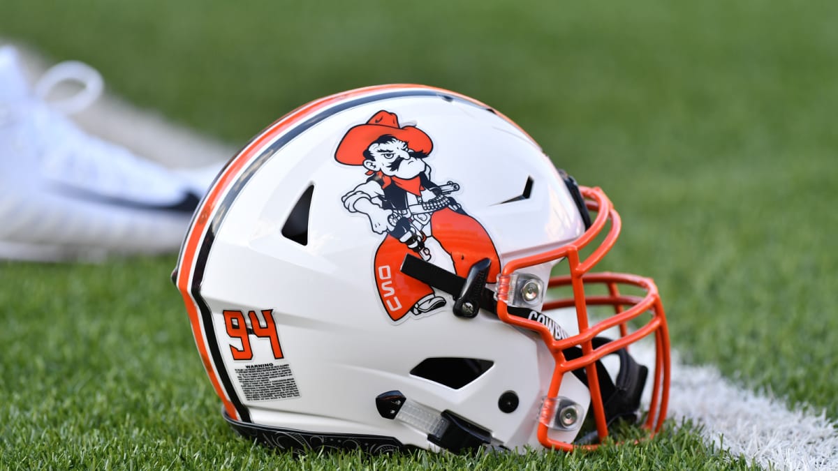 Oklahoma State football team wearing decals on jerseys, helmets in  remembrance of 9/11