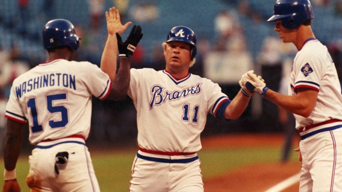 1985 Bob Horner Game Worn Atlanta Braves Jersey.  Baseball, Lot #57391