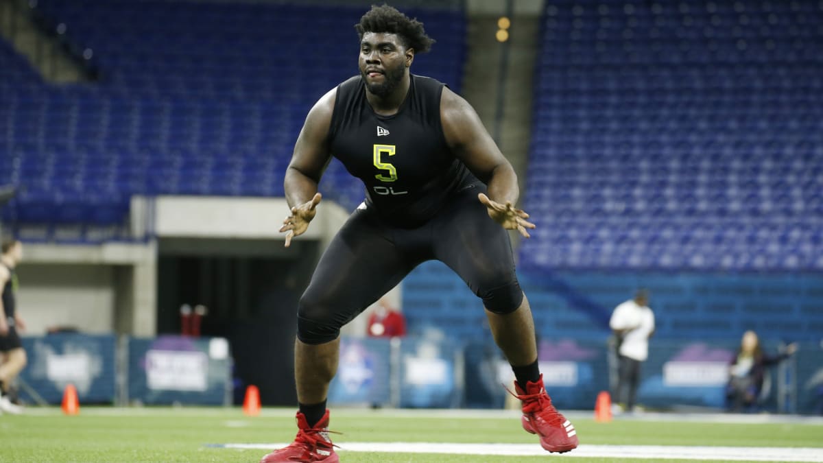 Mekhi Becton has few peers in his size and athletic testing making