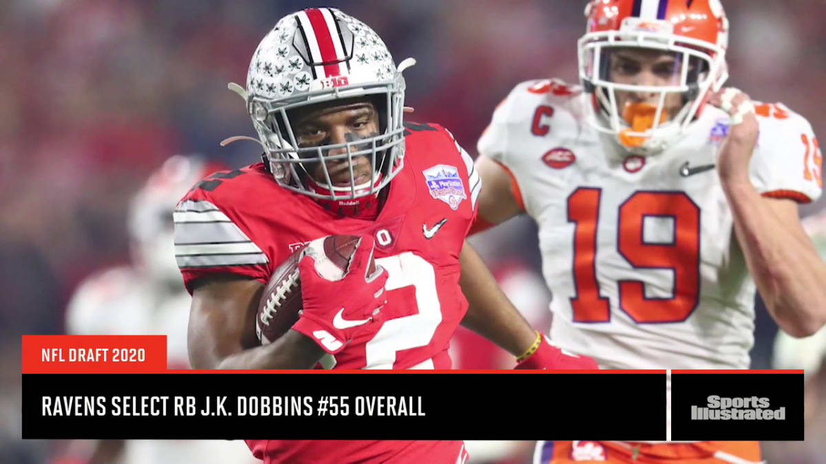 Ravens' J.K. Dobbins Says He Chose No. 27 Jersey to Honor Late