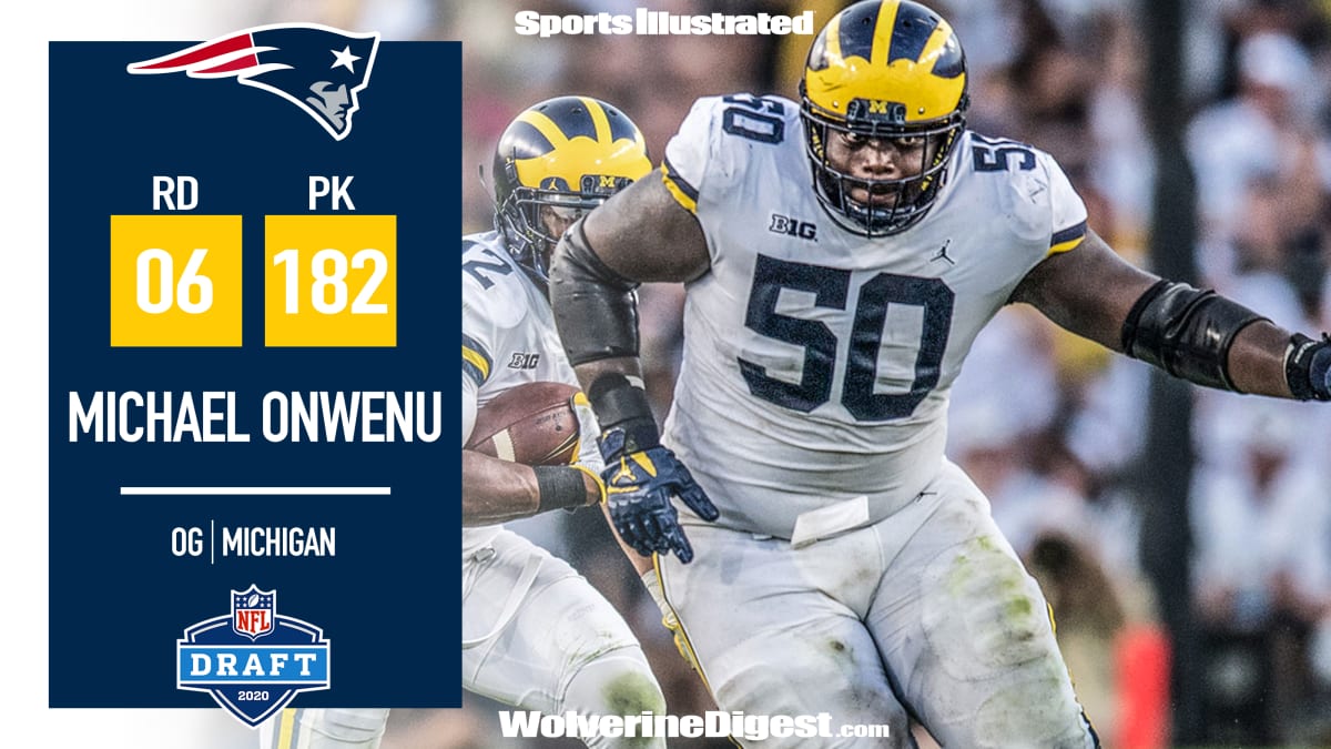 Michael Onwenu Selected by New England Patriots in Round 6 - Sports  Illustrated Michigan Wolverines News, Analysis and More