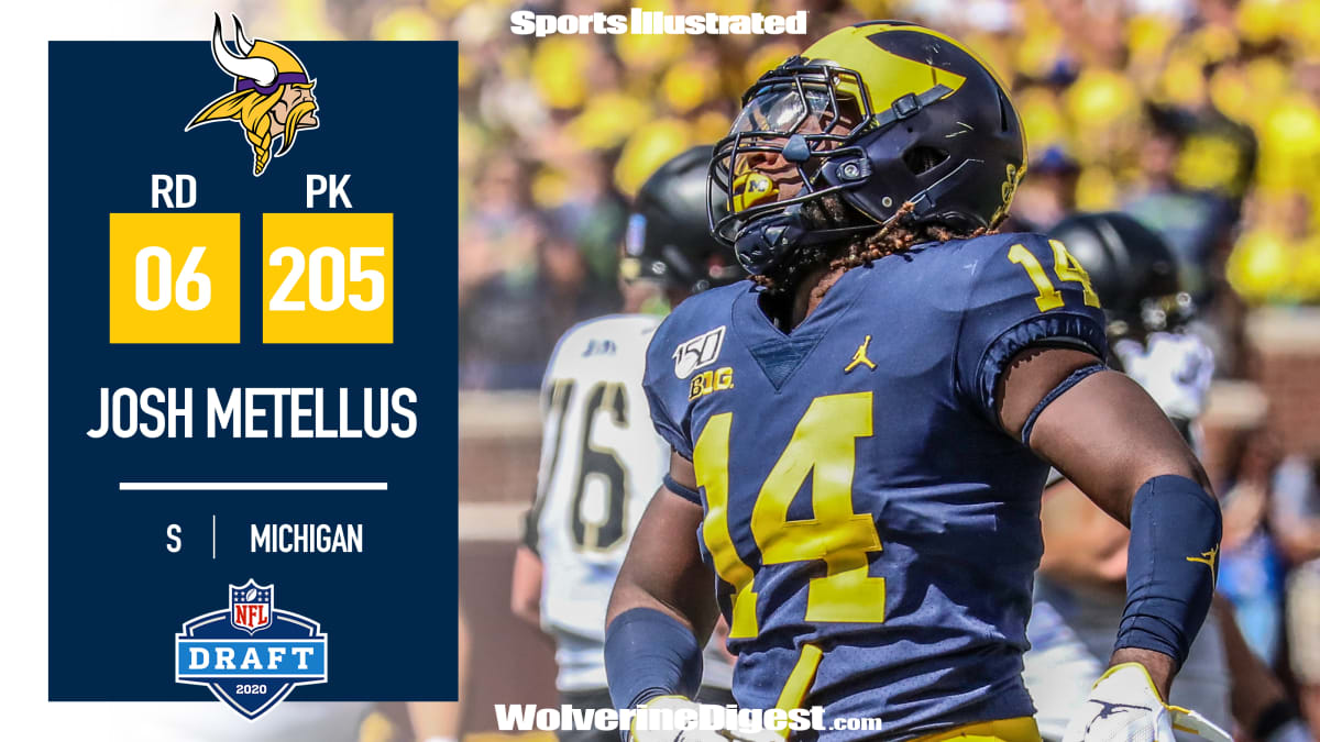 Josh Metellus Picked Up In The Sixth Round - Sports Illustrated Michigan  Wolverines News, Analysis and More