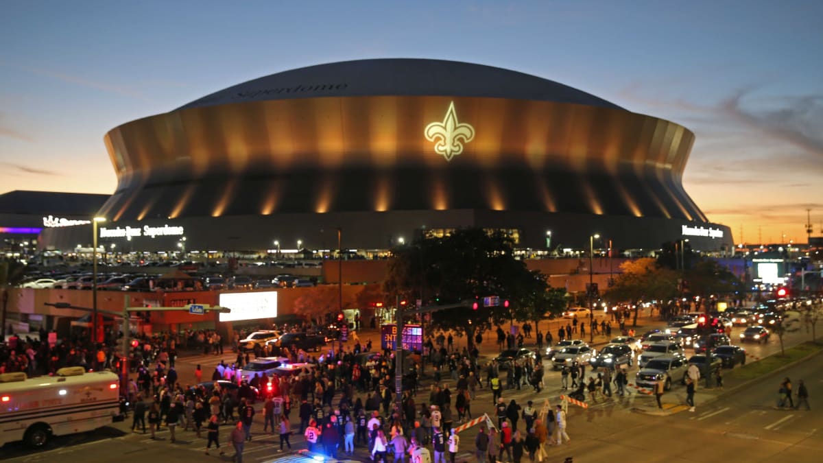 Saints: Mercedes-Benz Signage Removed from Superdome, Per Report - Sports  Illustrated New Orleans Saints News, Analysis and More