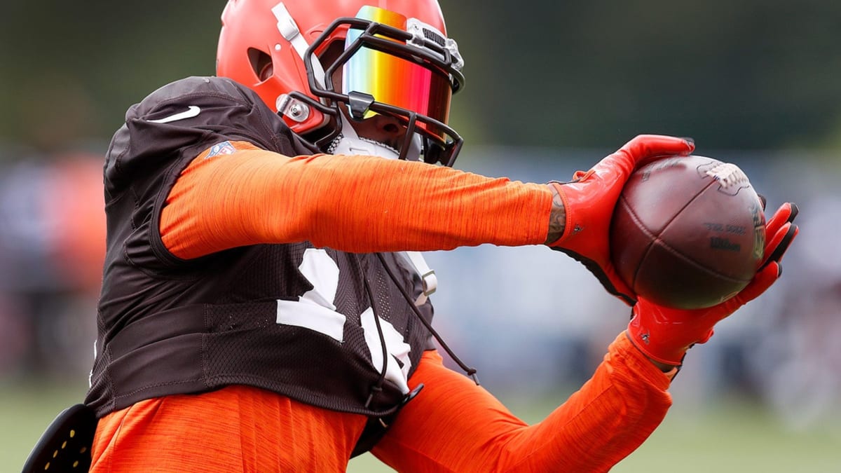 Cleveland Browns' Odell Beckham Jr. turns heads in prep for Chiefs