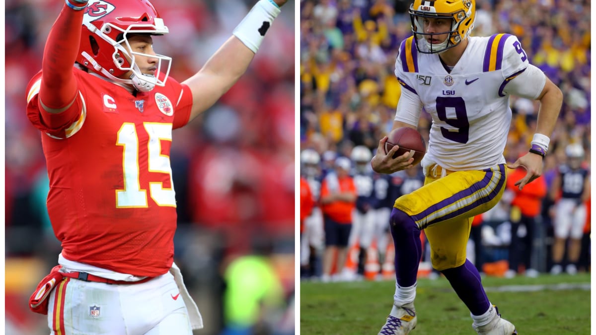 Patrick Mahomes and Joe Burrow Are Big-Time Quarterbacks—With Small Hands -  WSJ