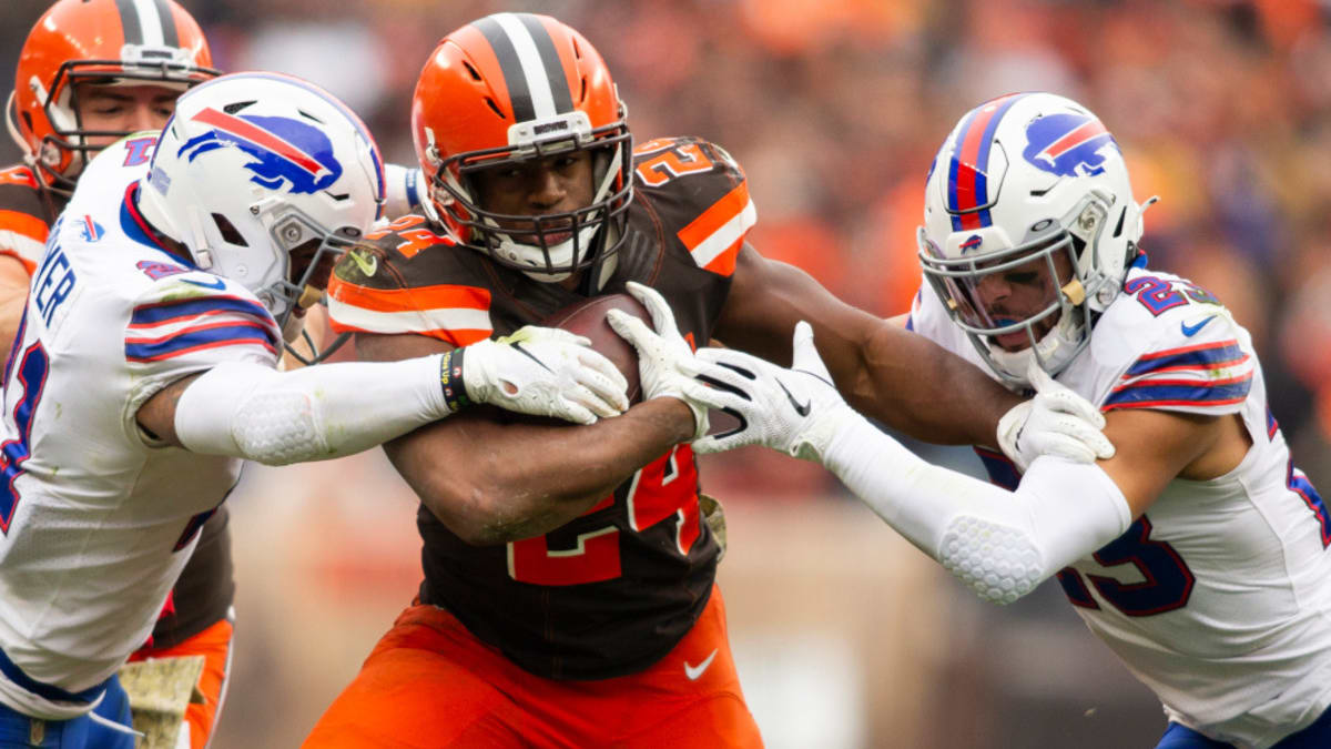 Cleveland Browns Running Back Nick Chubb Appears To Be a Fan Of The New  Jerseys - Sports Illustrated Cleveland Browns News, Analysis and More