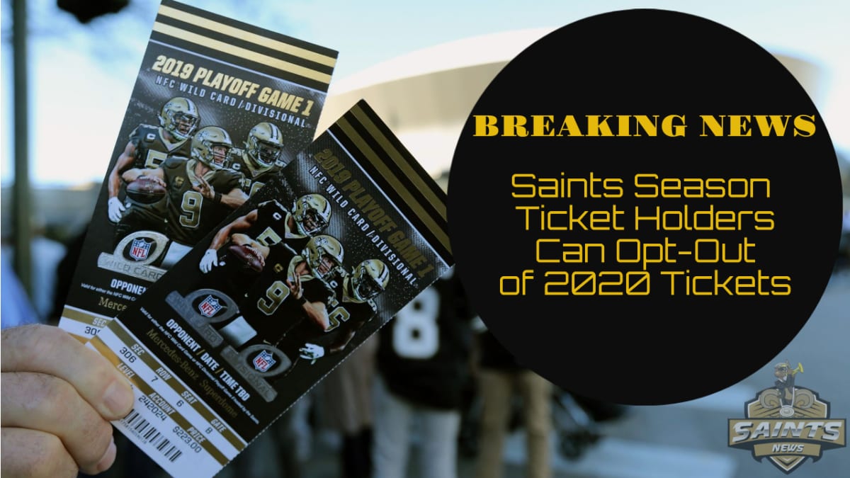 Saints Sell Out Season Tickets Again