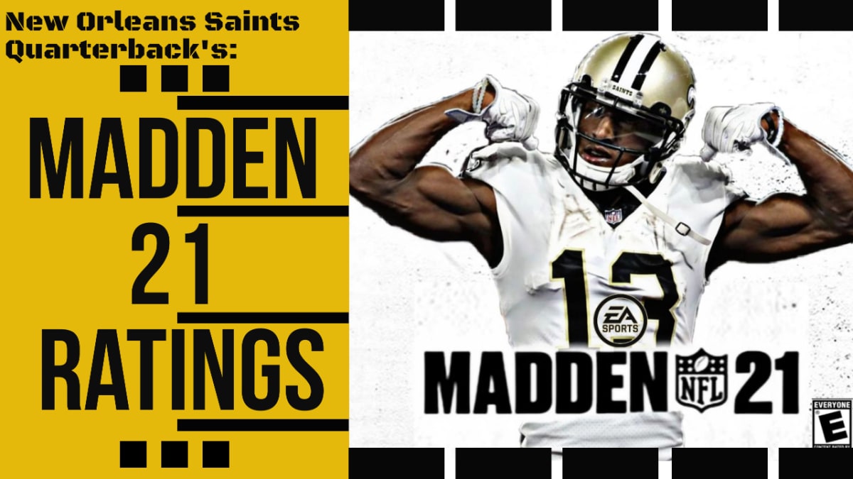 New Orleans Saints Madden 22 Ratings on Offense - Canal Street