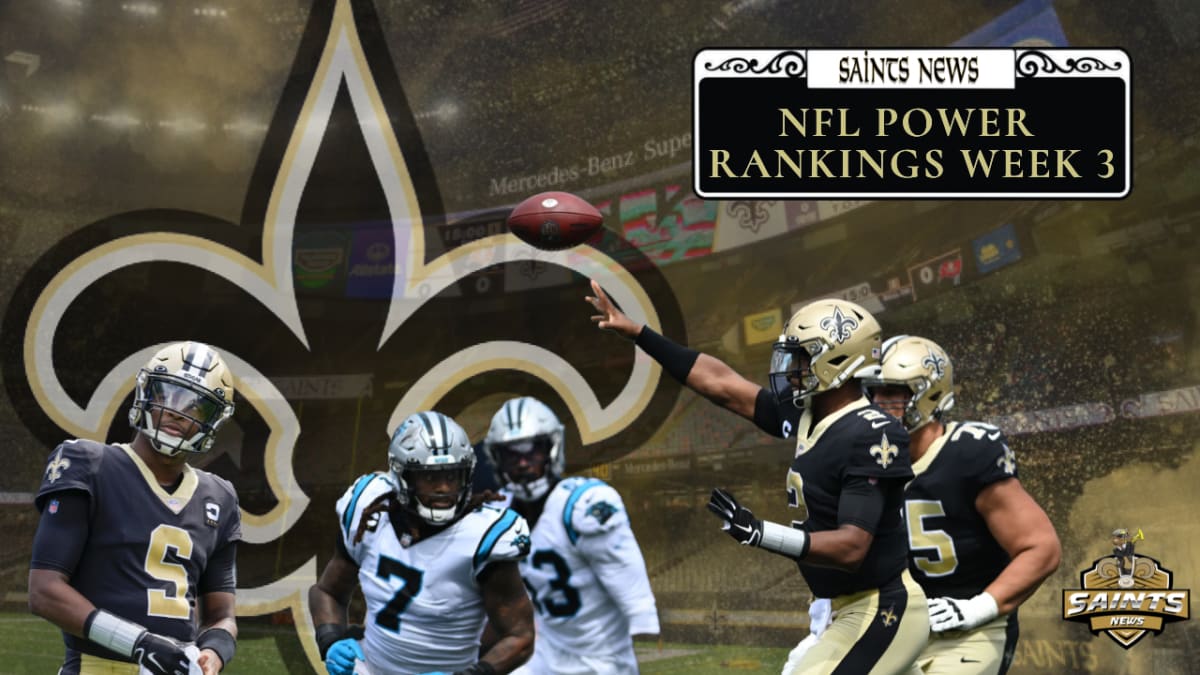 NFL Power Rankings, Week 3: New Orleans Saints crack top 10, while