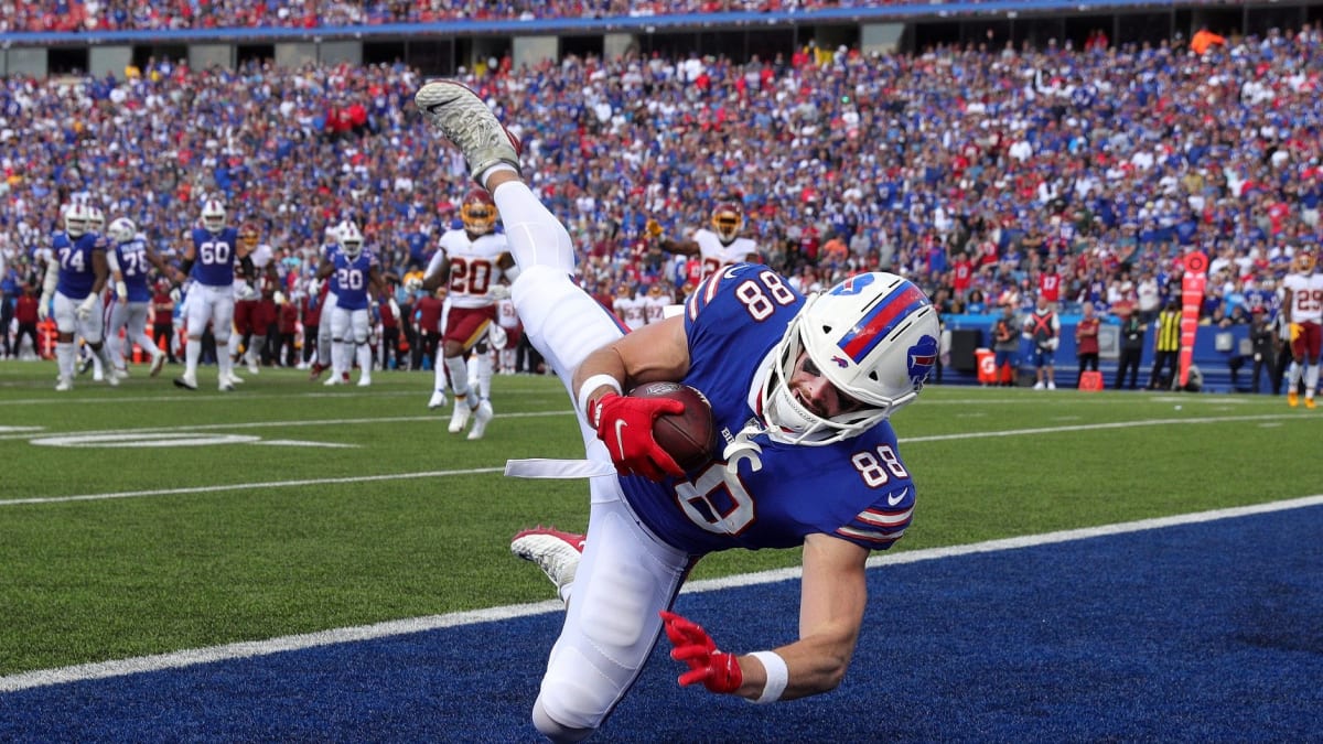 Tight end Dawson Knox 'stepped up when Bills needed him most'