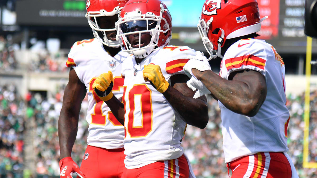 How has Chiefs WR Tyreek Hill done vs. Chargers since 2018?