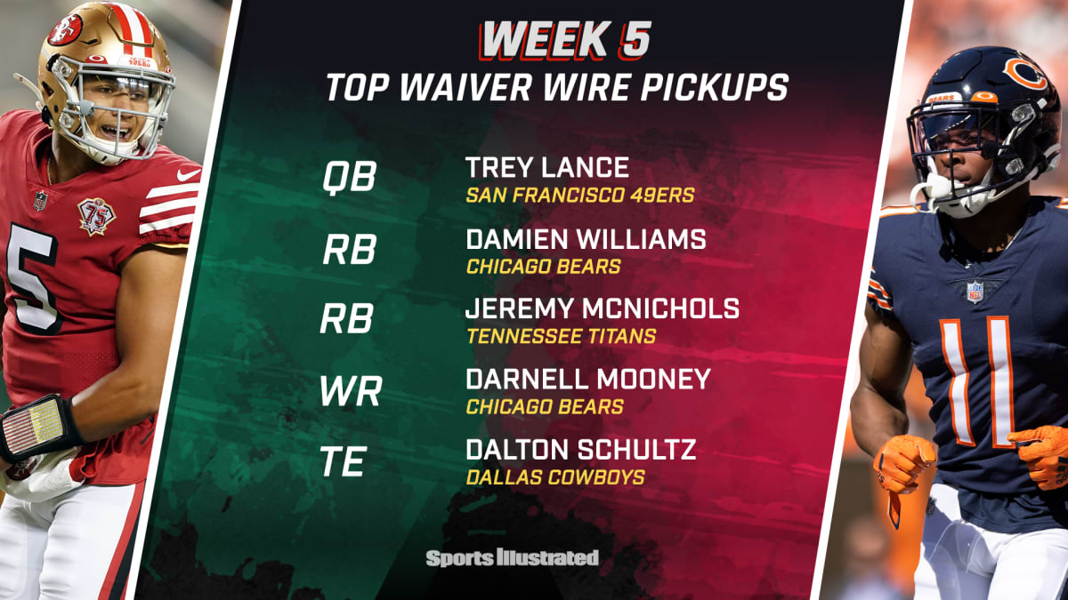 Week 5 Waiver Wire: Must Pickup Players, Rockdale Newton Citizen Sports  Illustrated Content