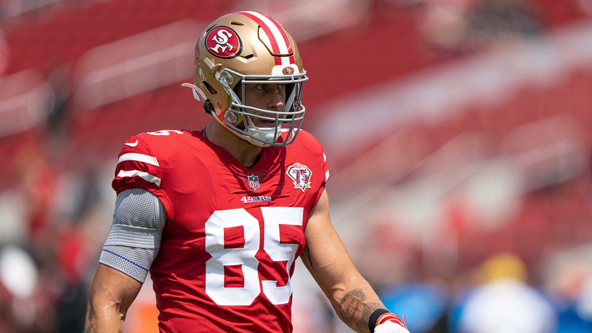 49ers place TE George Kittle on IR with calf injury - The San Diego  Union-Tribune