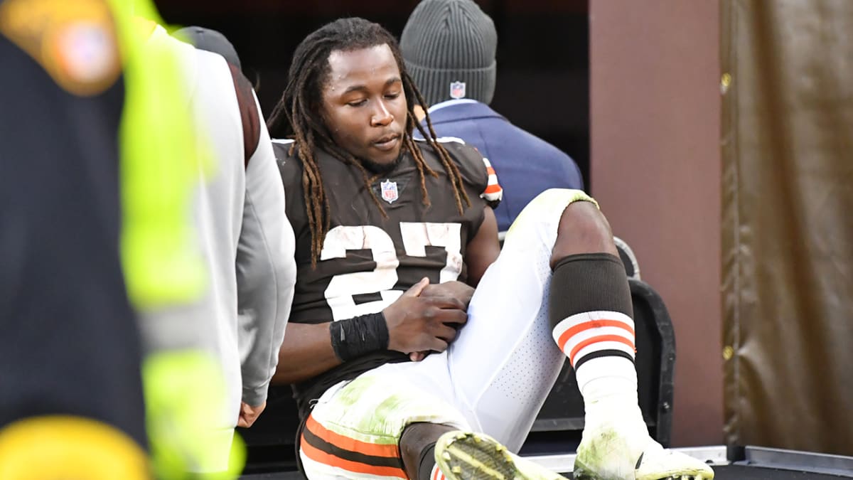 Is Kareem Hunt playing tonight vs. the Steelers? Latest injury news on  Browns RB