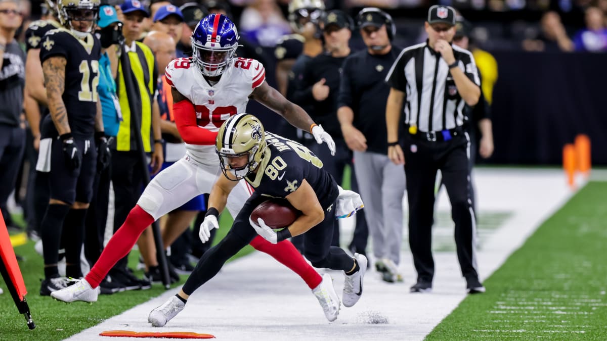 New Orleans Saints wide receiver Chris Hogan (80) during an NFL