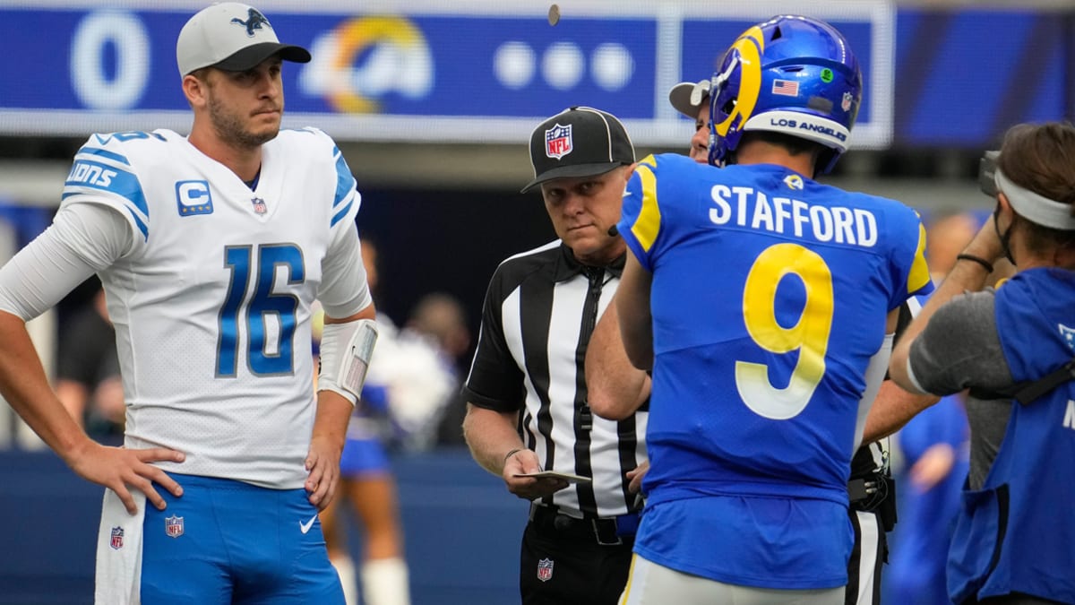 Matthew Stafford Wear Los Angeles Rams Hat Detroit Lions - Sports  Illustrated Detroit Lions News, Analysis and More