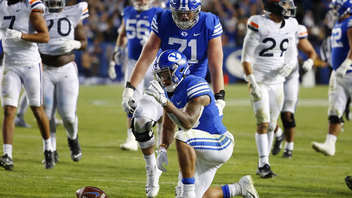 2022 NFL Draft Player Comparisons: BYU RB Tyler Allgeier displayed an elite  ability to force missed tackles and generate yards after contact, NFL  Draft