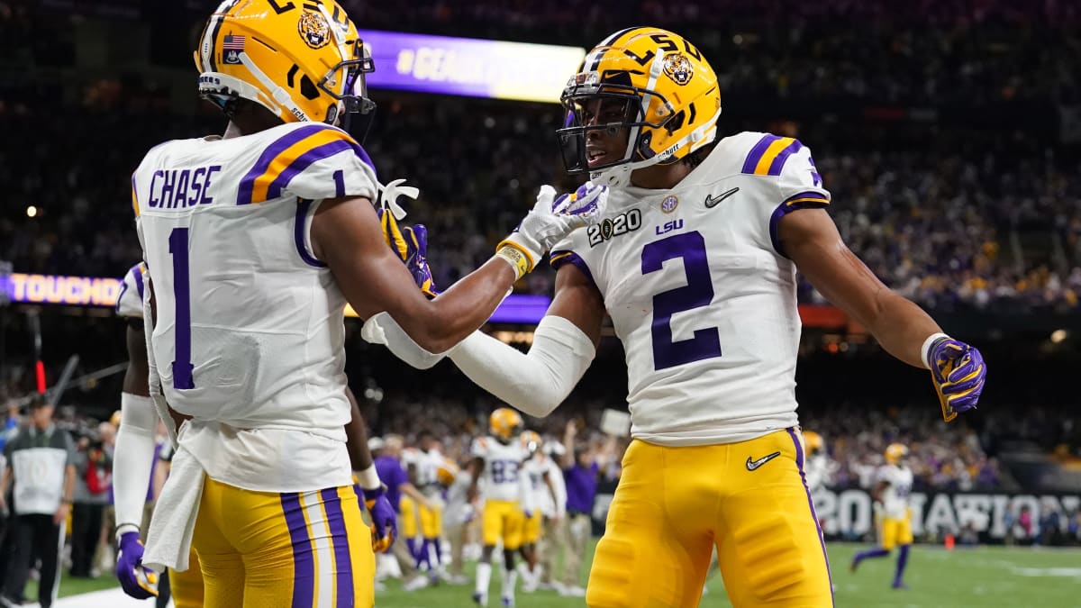 LSU's Justin Jefferson looks to finish the job his brothers